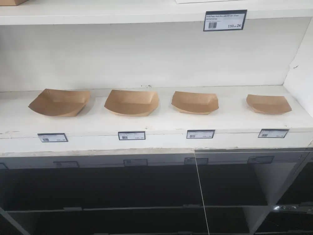 Paper Tray to-go Containers - 50 pcs