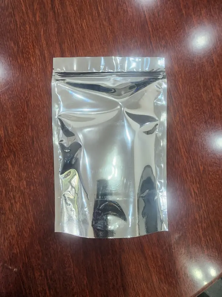 Aluminum Stand Up Bag and Ziplock - 50 pcs