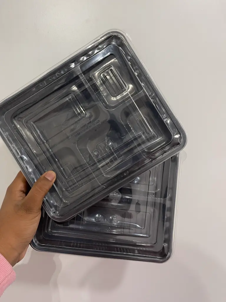 lunch box with lid - 50pcs