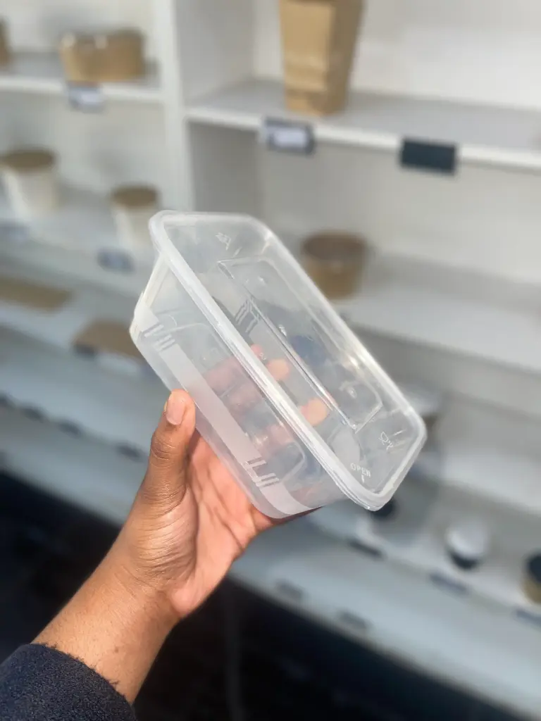 square plastic bowl -20pcs