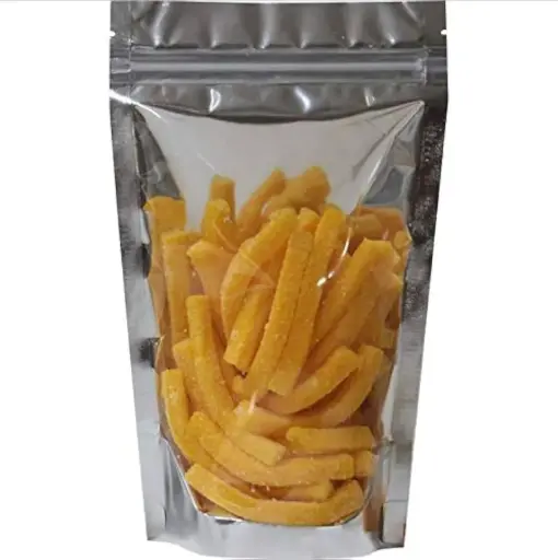 Aluminum Stand Up Bag with Front Clear and Ziplock - 50 pcs