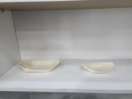 Bamboo to-go boat - 20pcs