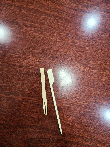 Wooden cocktail tooth picks - 20pcs