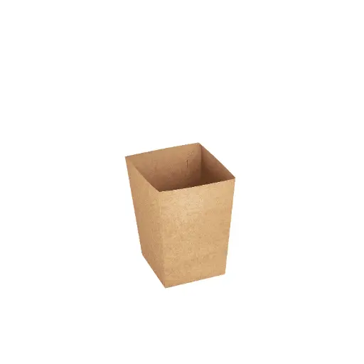 [brown-paper-popcorn-box-172] Brown Paper Popcorn Box - 50 pcs